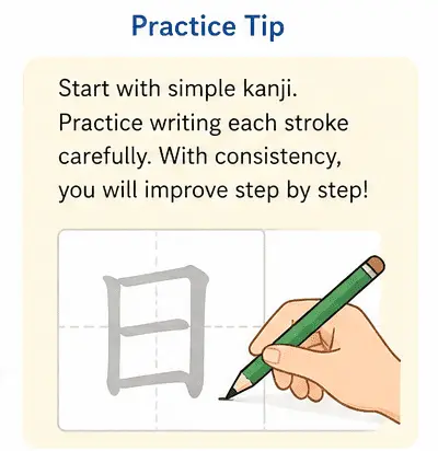 kanji writing tips image